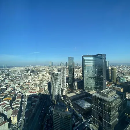 Earthquake-resistant In Sisli Stunning View Apartment